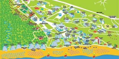 Carte albena Bulgarie