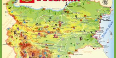 La bulgarie carte de visites