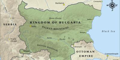 Carte de vieux-bulgare